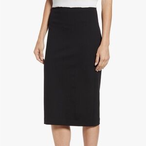 Ponte Midi Pencil Skirt